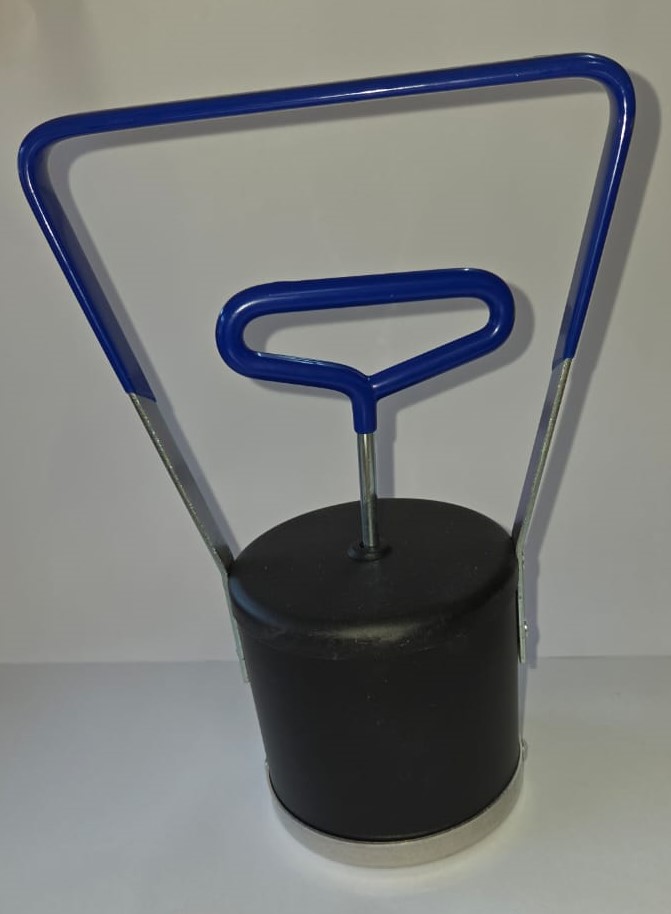 Handheld magnetic lifter with easy release function  